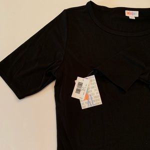 Lularoe Noir Gigi Solid Black XL NWT